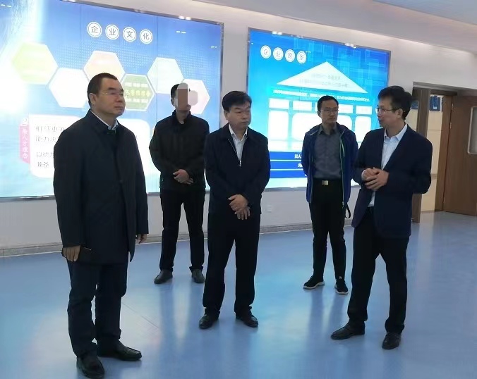 安阳市政府副市长宋伟莅临克能调研（2022年10月19日）