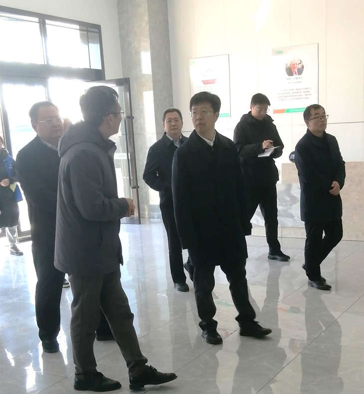 安阳市市长高永莅临克能新能源调研（2024年1月4日）
