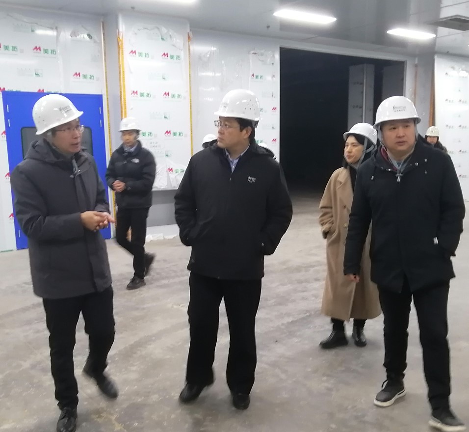 安阳县政府县长马卫莅临克能调研（2024年1月9日）
